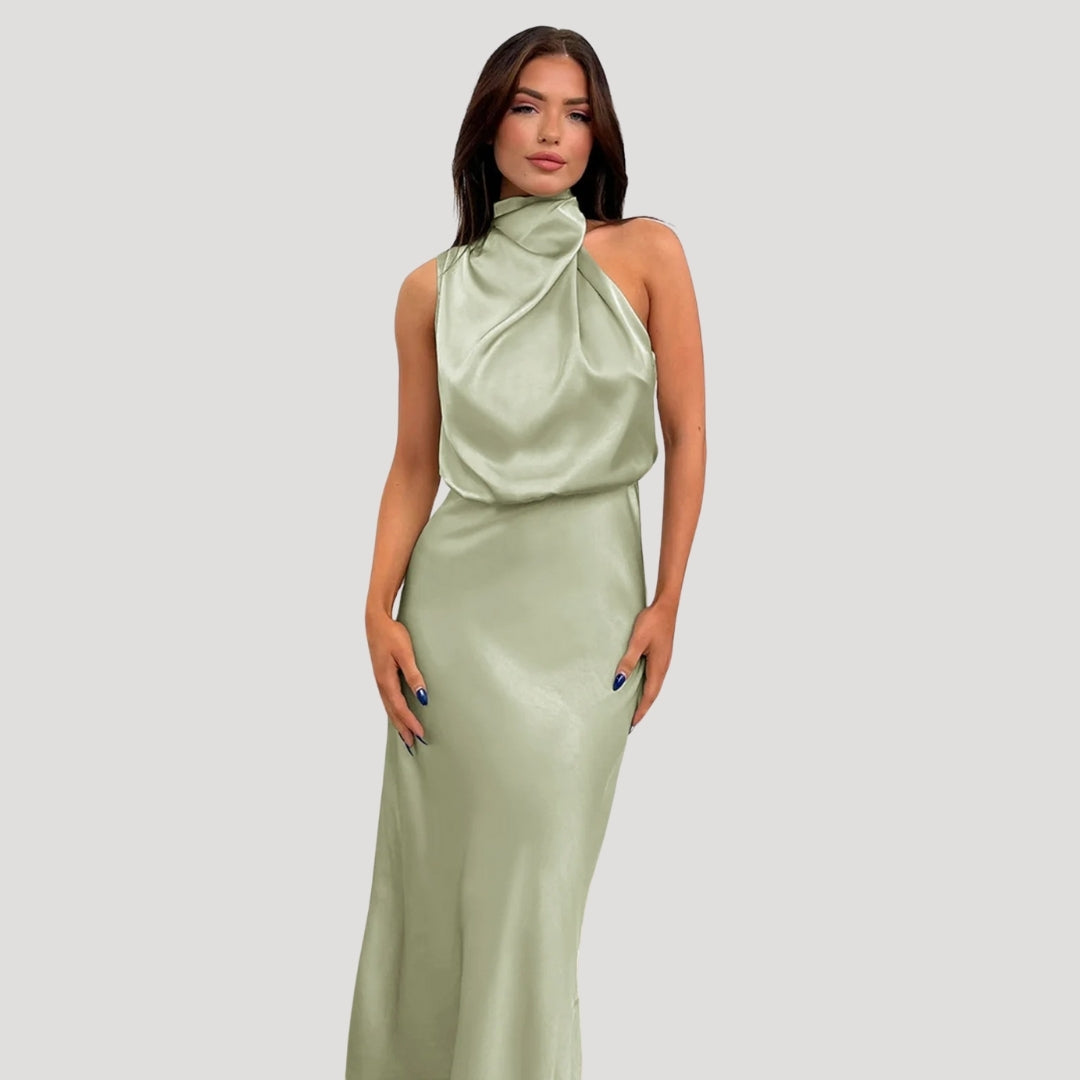 Harper | Women’s Summer Halter Neck Maxi Dress