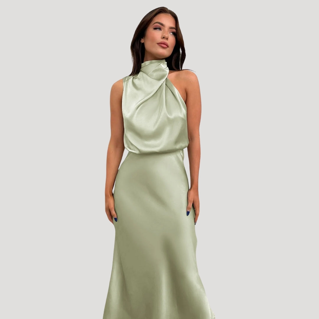 Harper | Women’s Summer Halter Neck Maxi Dress