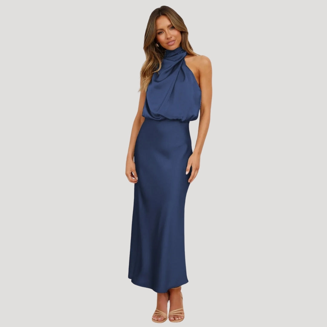 Harper | Women’s Summer Halter Neck Maxi Dress
