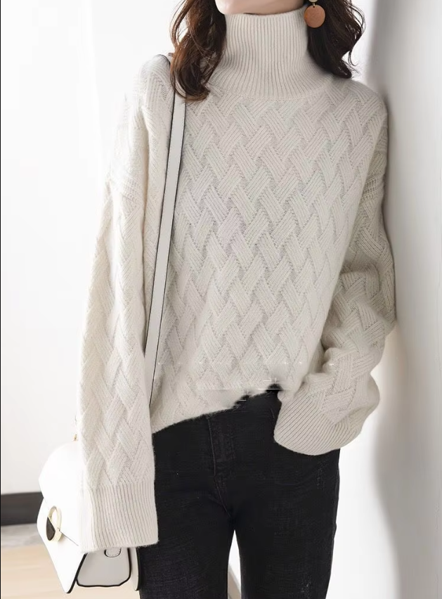 Madison | Women Spring Turtleneck Sweater