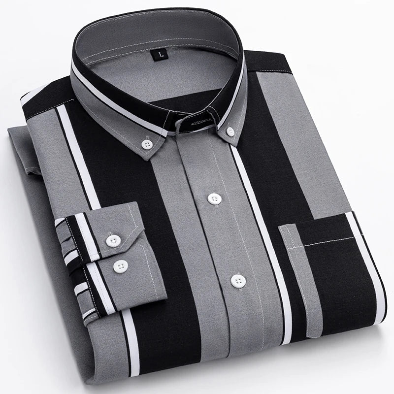 Ray | Men Stylish Striped Casual Shirt