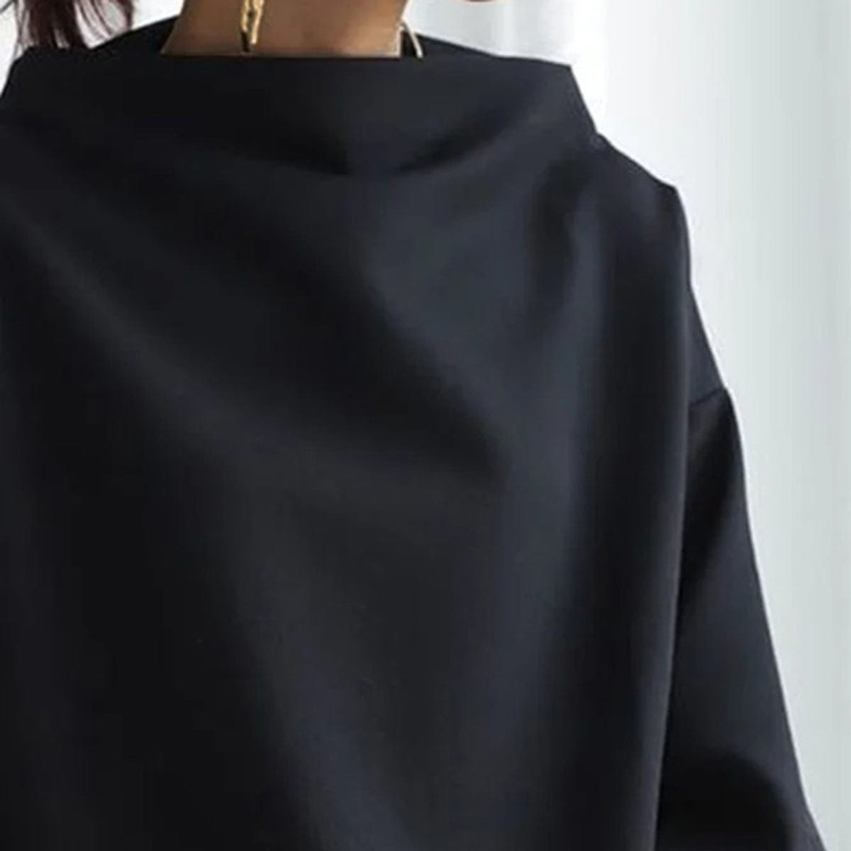 Olivia | Women Summer High-Neck Soft Knit Top