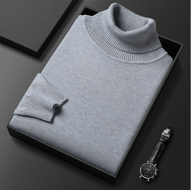 Lily | Men Spring Turtleneck Casual Sweater