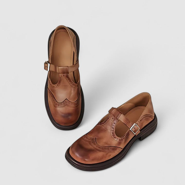 Mia | Women Classic Buckle Mary Jane Shoes