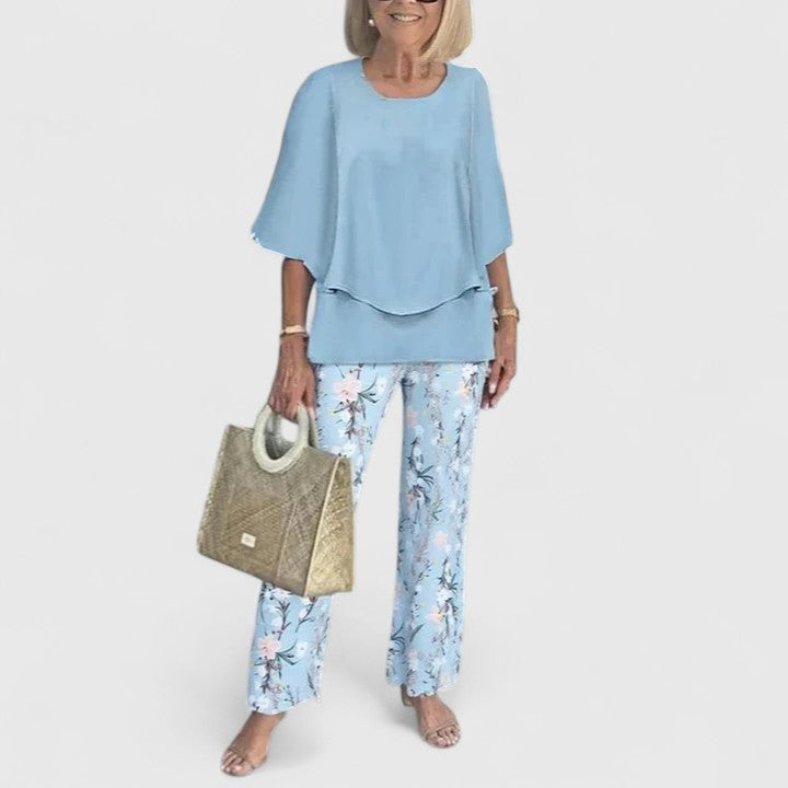 Morgan | Women Sophisticated Two-Piece Set