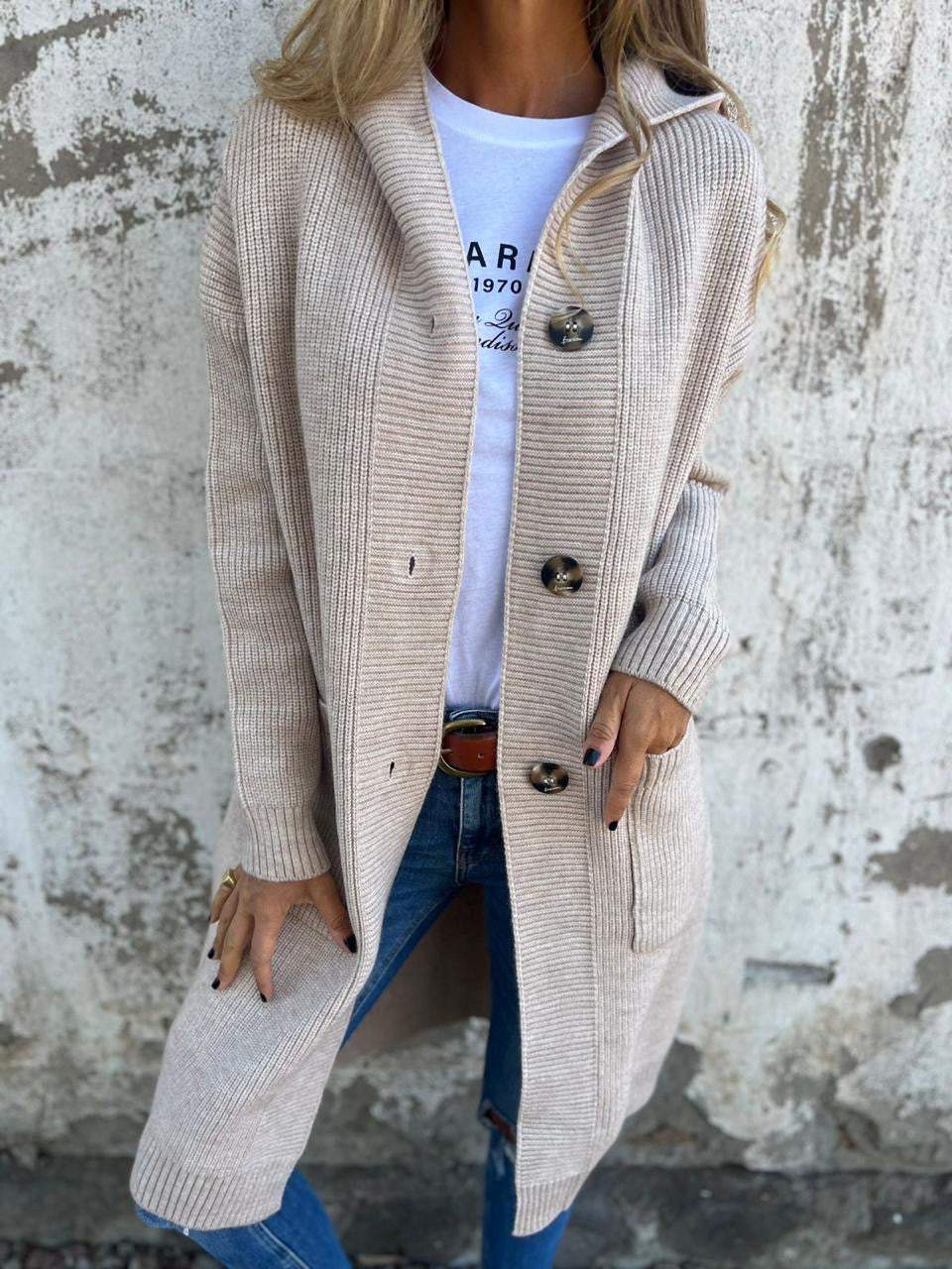 Aimee | Women's Hooded Longline Cardigan