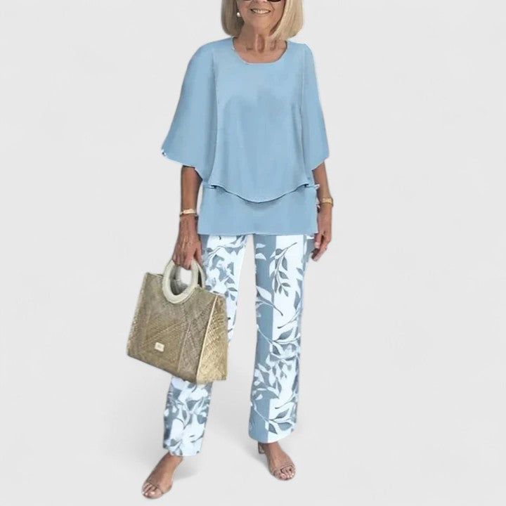 Morgan | Women Sophisticated Two-Piece Set