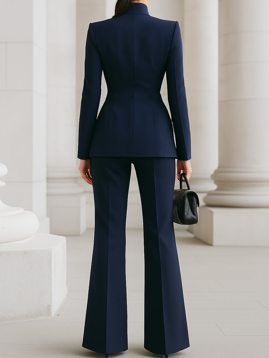 Lily | Women Elegant Blazer & Trouser Suit Set
