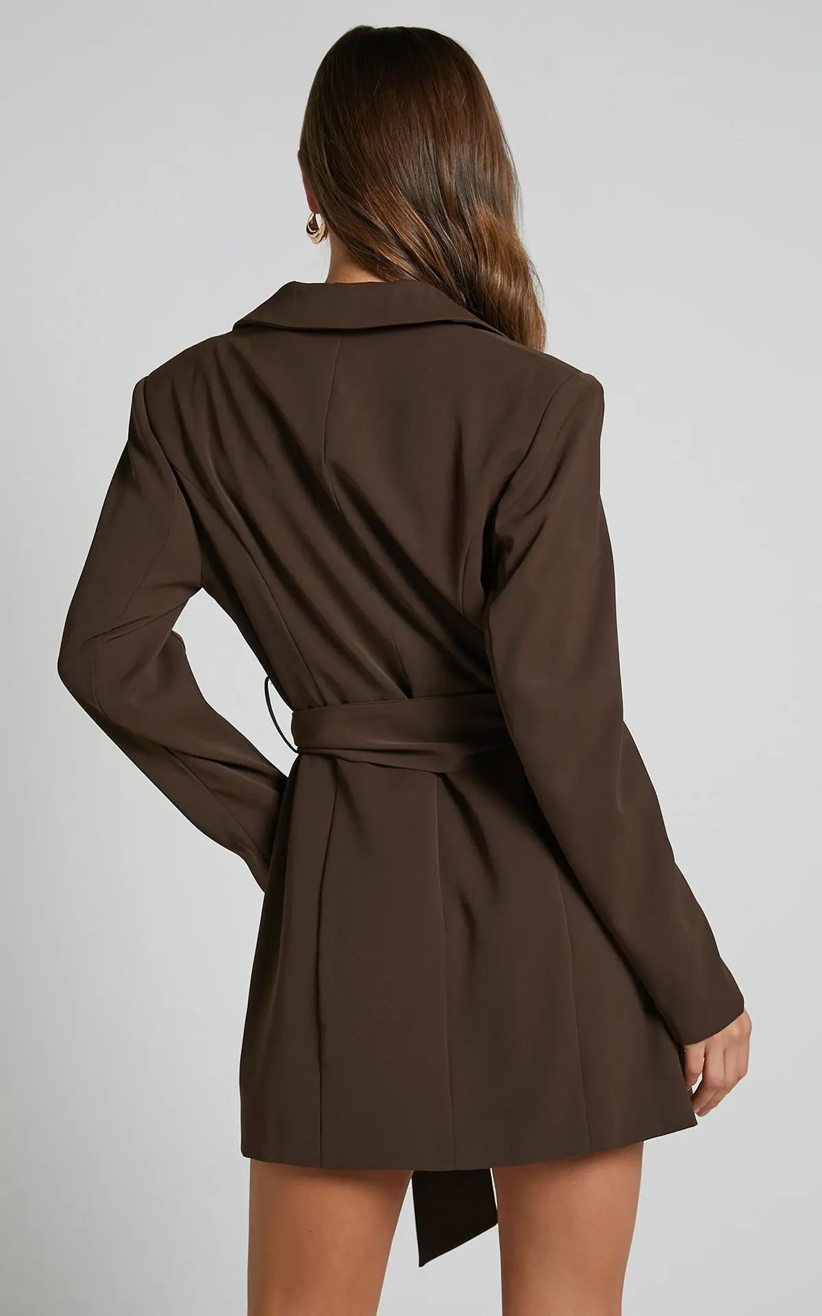 Brenda | Women's V-Neck Wrap Mini Dress