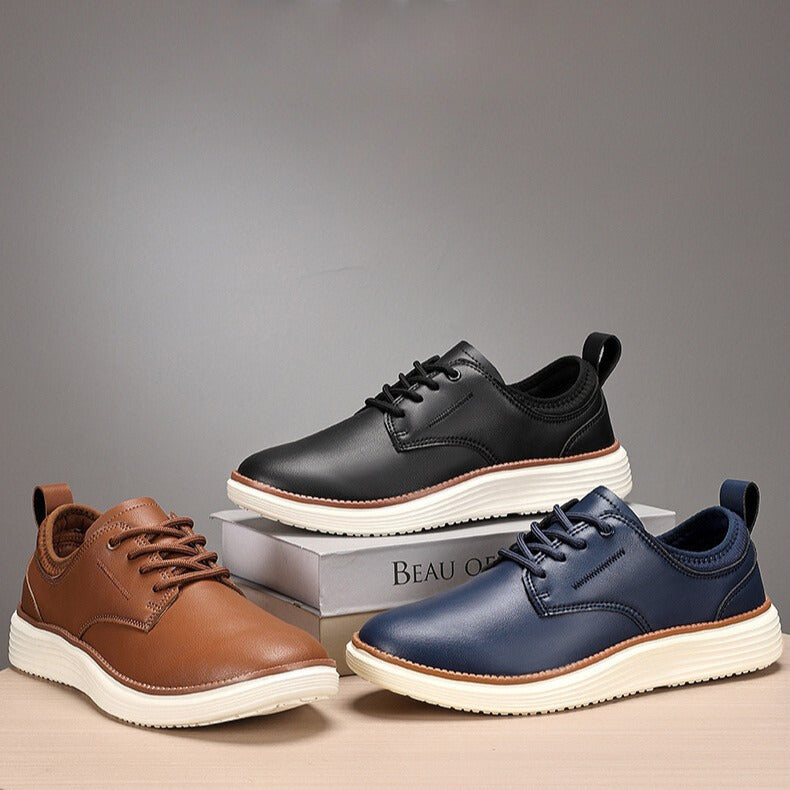 Brett | Men's Lace-Up Casual Sneakers