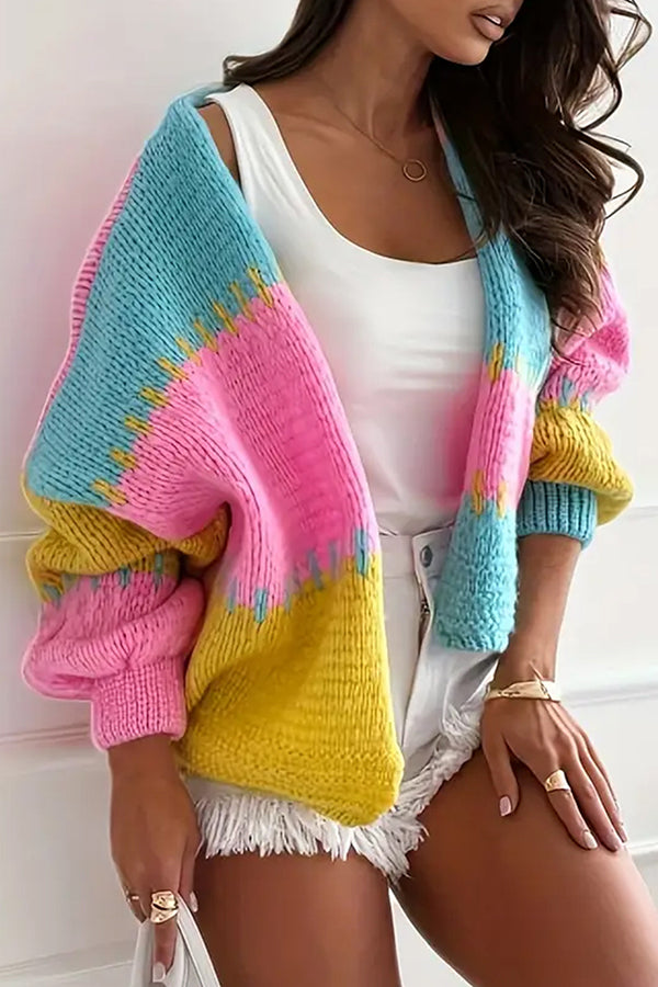 Cara | Women's Balloon Sleeve Knit Cardigan