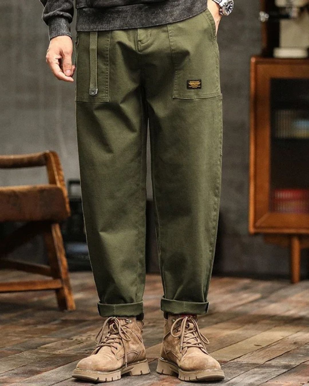 John | Men Classic Utility Cargo Pants