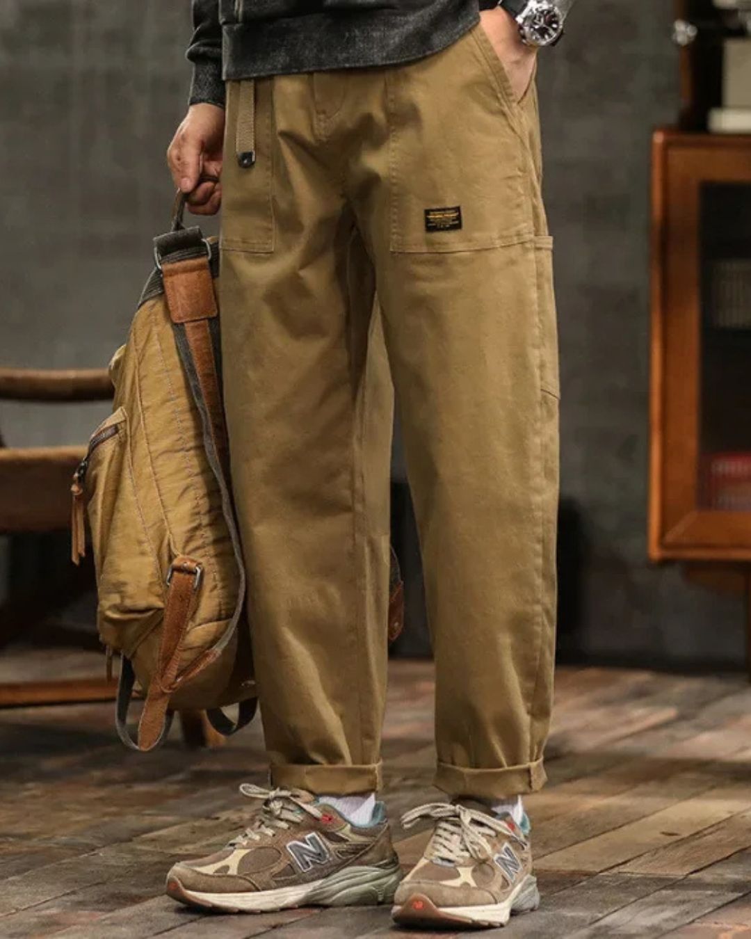 John | Men Classic Utility Cargo Pants