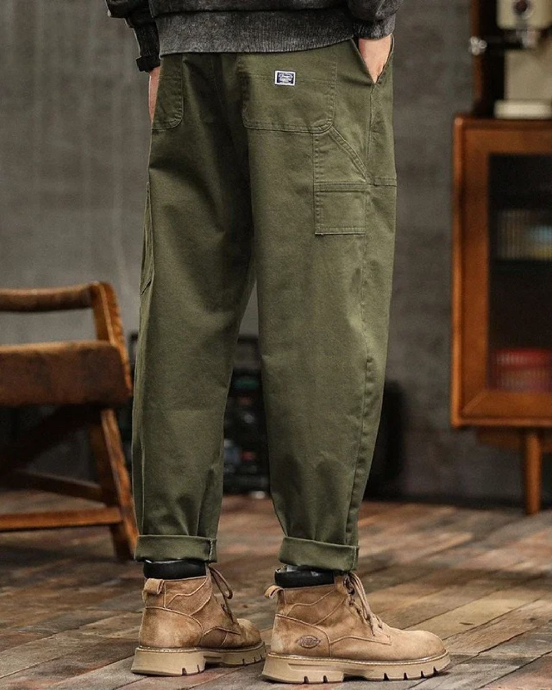 John | Men Classic Utility Cargo Pants