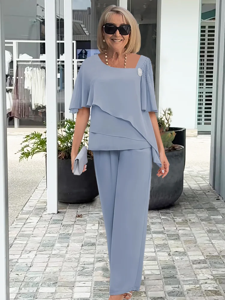 Maya | Women Summer Elegant Feminine Layered Set