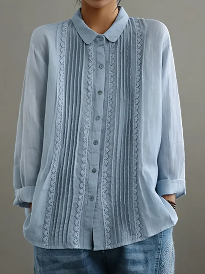 Charlene | Women's Long Sleeve Button-Down Shirt