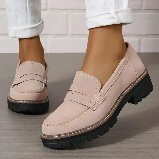 Cheryl | Women's Platform Lug Sole Loafers