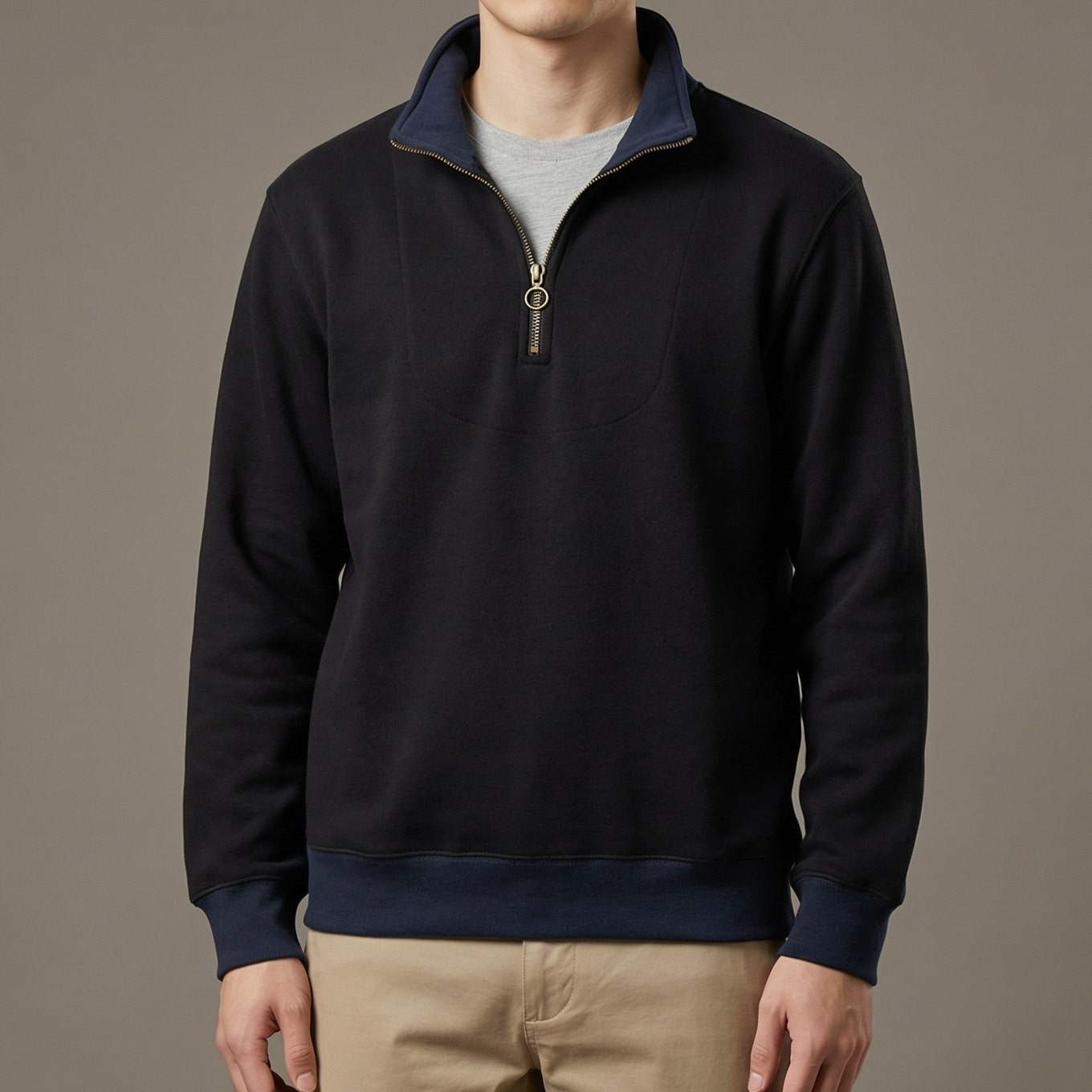 Colin | Men's Quarter Zip Sweater