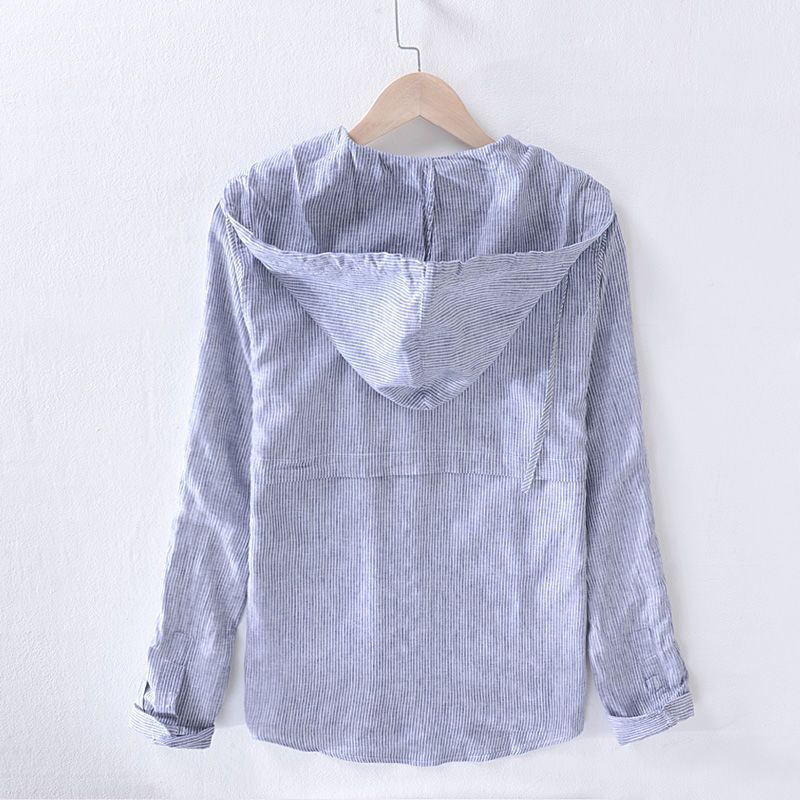 Conrad | Men's Hooded Long Sleeve Button-Down Shirt