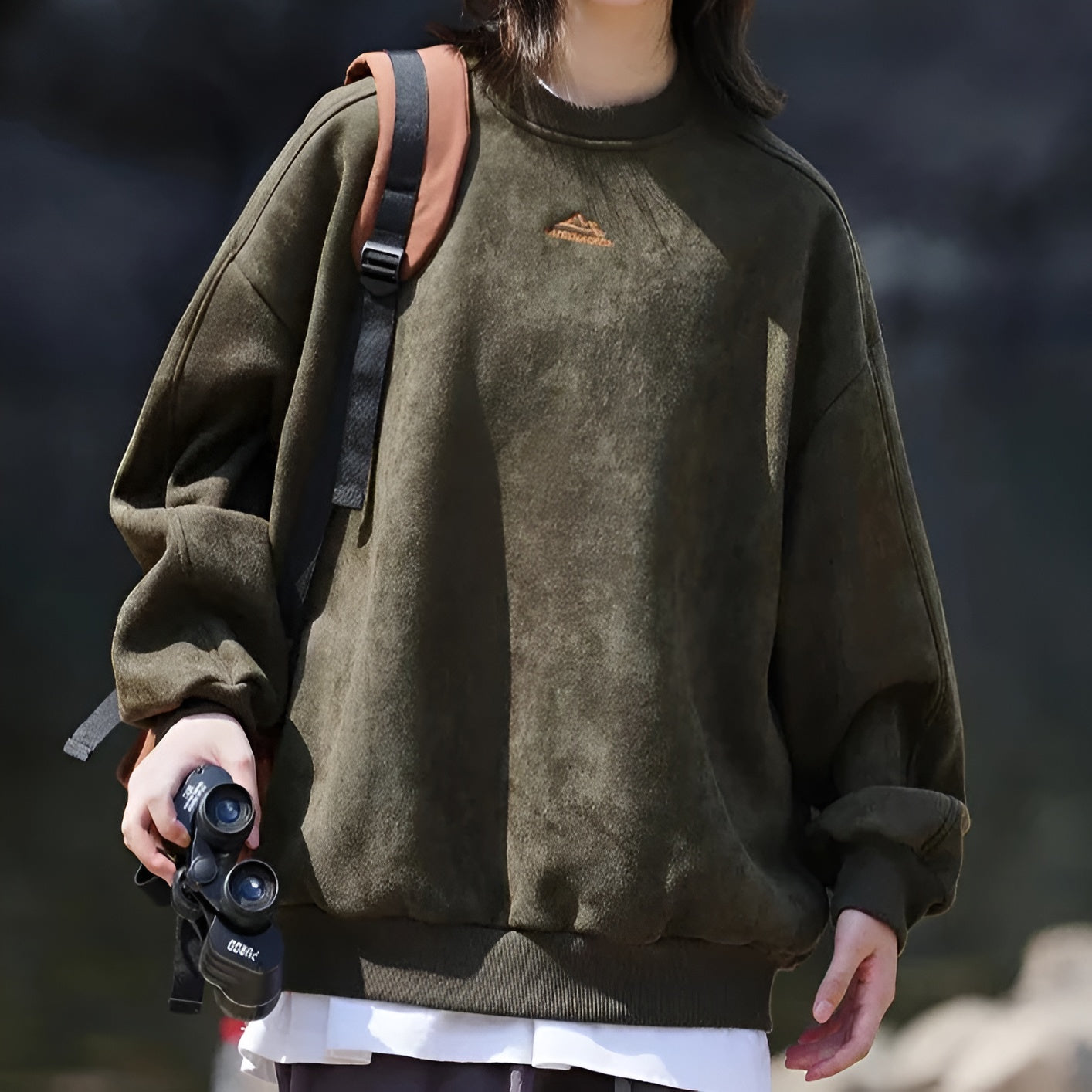 Conrad | Men's Oversized Suede Pullover