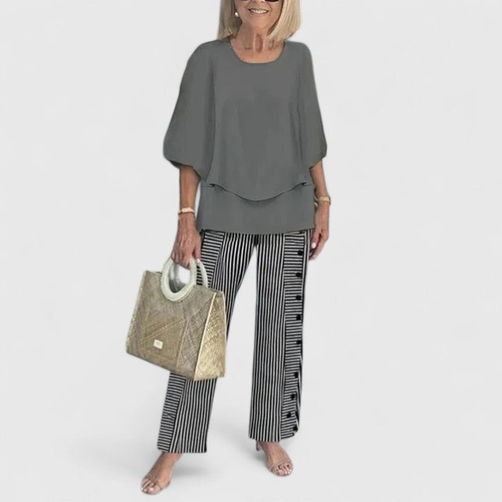 Morgan | Women Sophisticated Two-Piece Set