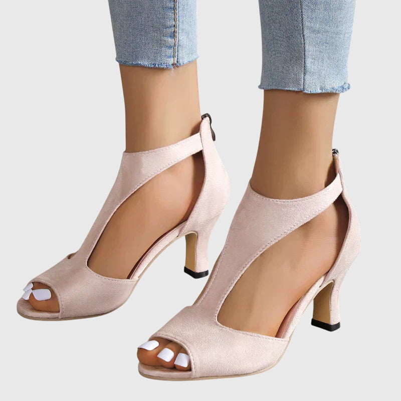 Rebecca | Women Orthopedic Peep Toe Heels