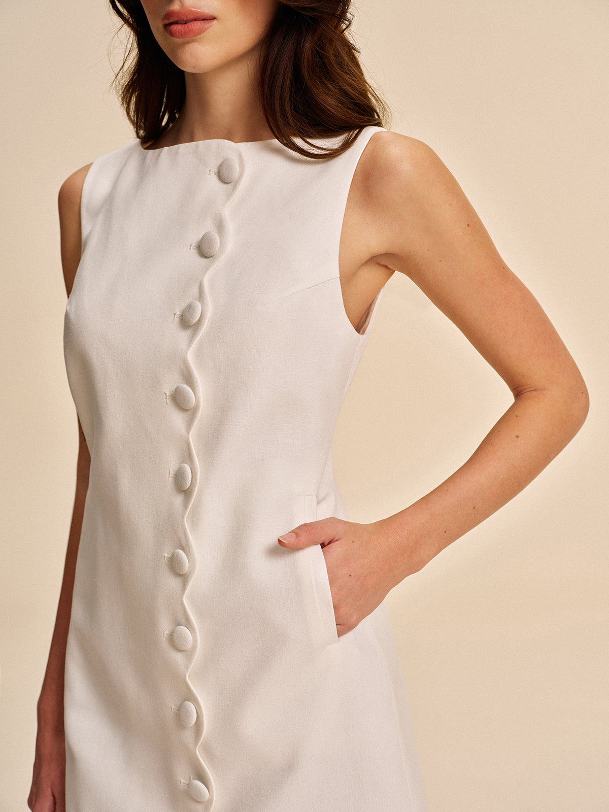 Ellen | Women's Sleeveless Mini Dress