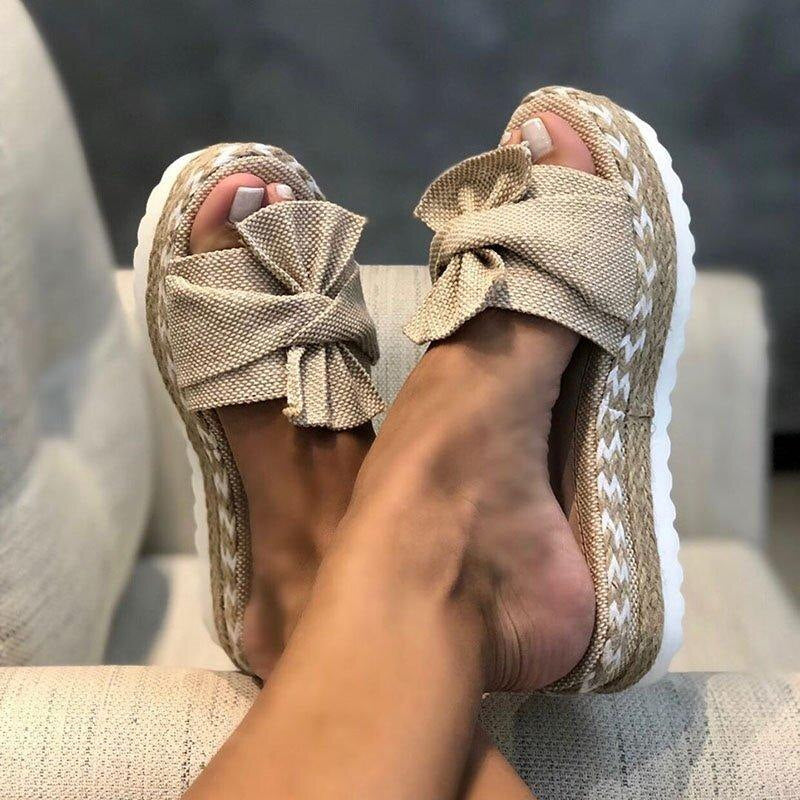 Esther | Women's Bow Platform Sandals