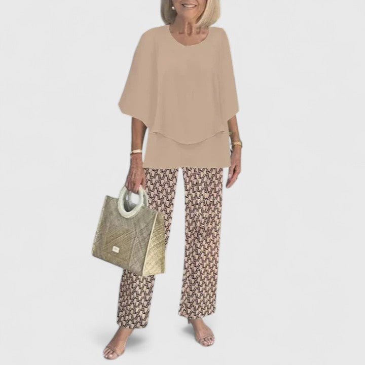 Morgan | Women Sophisticated Two-Piece Set