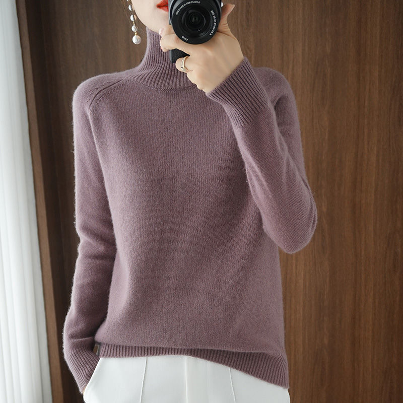 Felicia | Women's Fitted Turtleneck Sweater