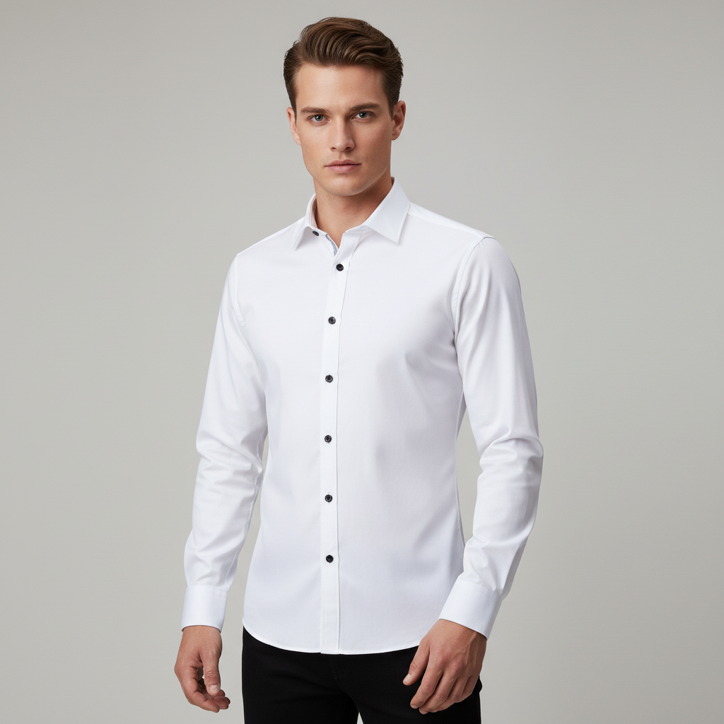Frank | Men's Slim Fit Button-Down Dress Shirt