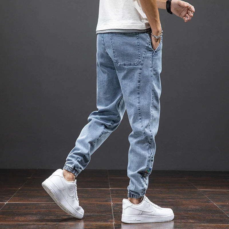Gavin | Men's Relaxed Fit Denim Jogger Pants
