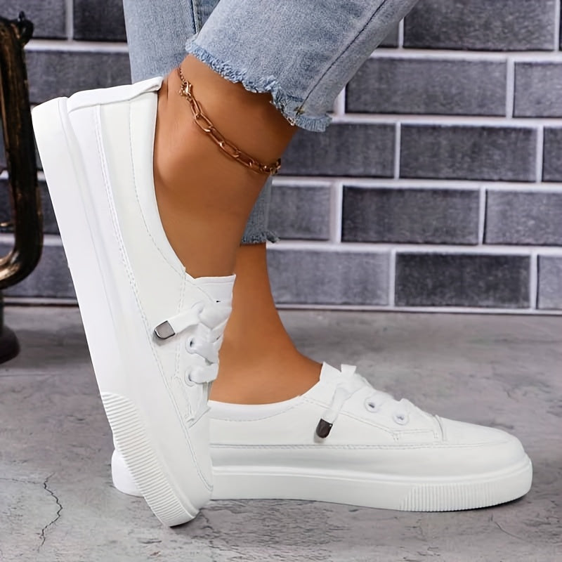 Geraldine | Women's Lace-Up Platform Sneakers