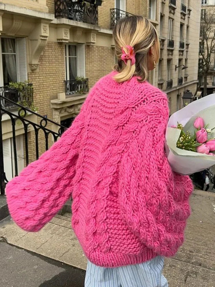 Gillian | Women's Oversized Cable Knit Sweater