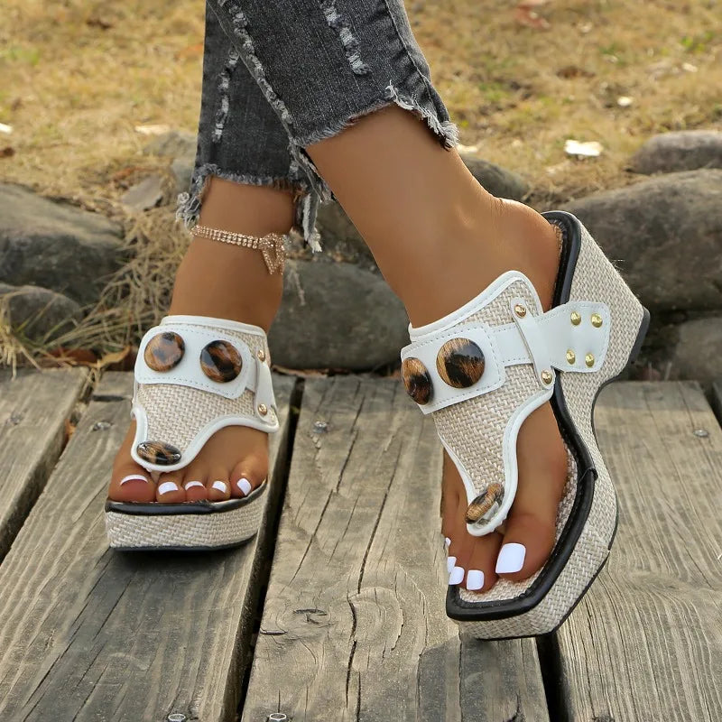 Gwen | Women's Platform Wedge Sandals
