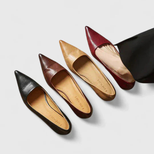 Rachel | Women Orthopedic Kitten Heel Pumps