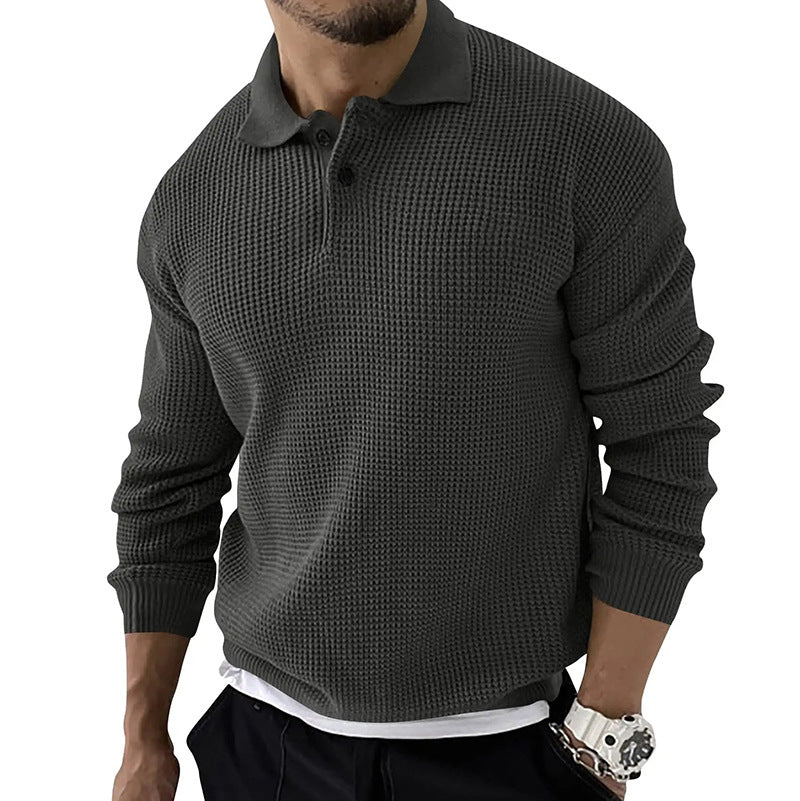 Jake | Men's Polo Button-Down Sweater