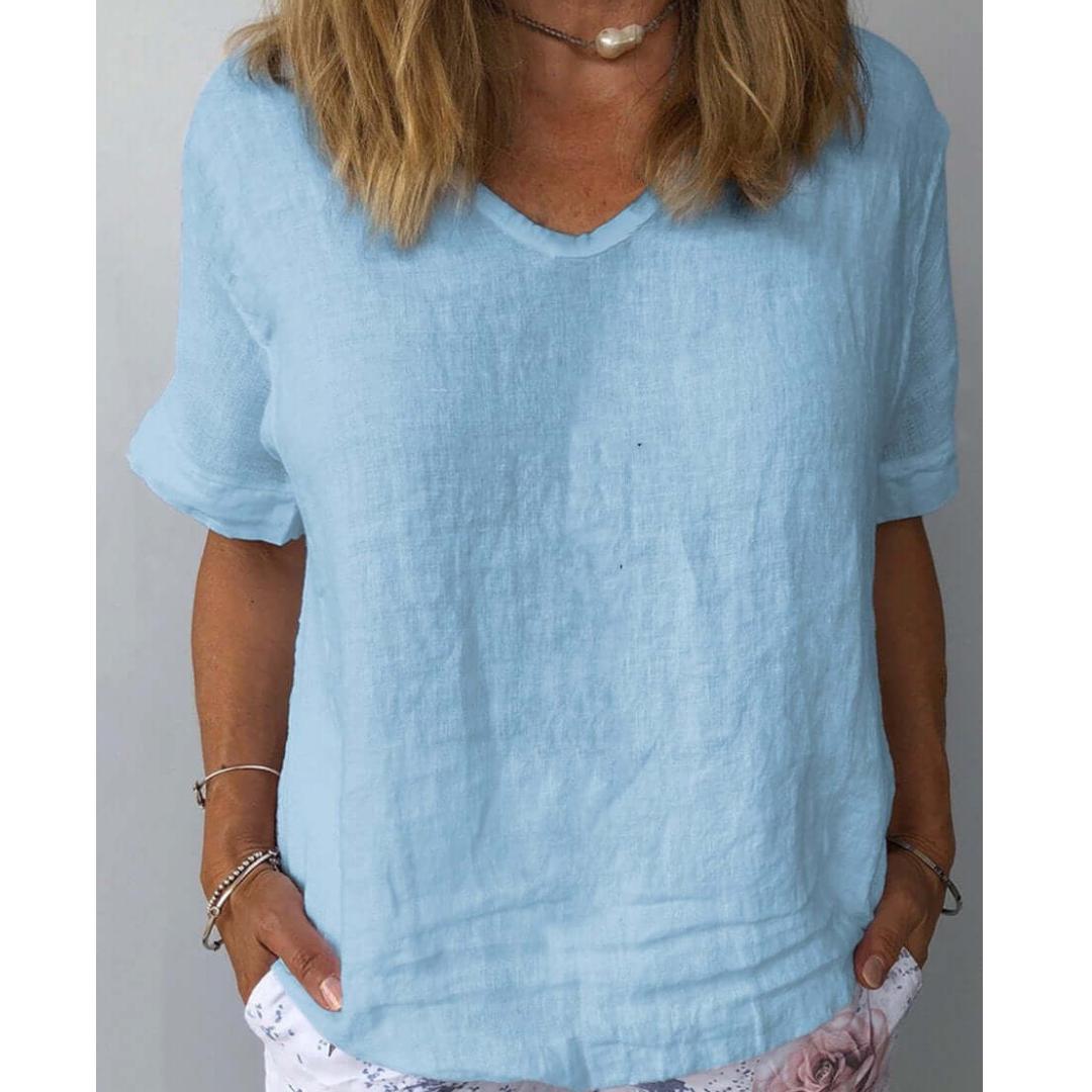Jamie | Women's Relaxed Fit Short Sleeve Top