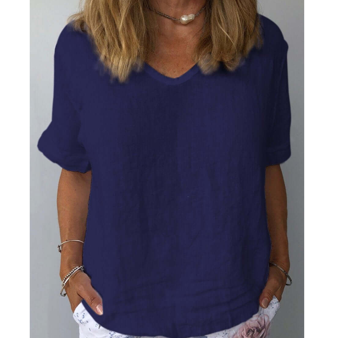 Jamie | Women's Relaxed Fit Short Sleeve Top