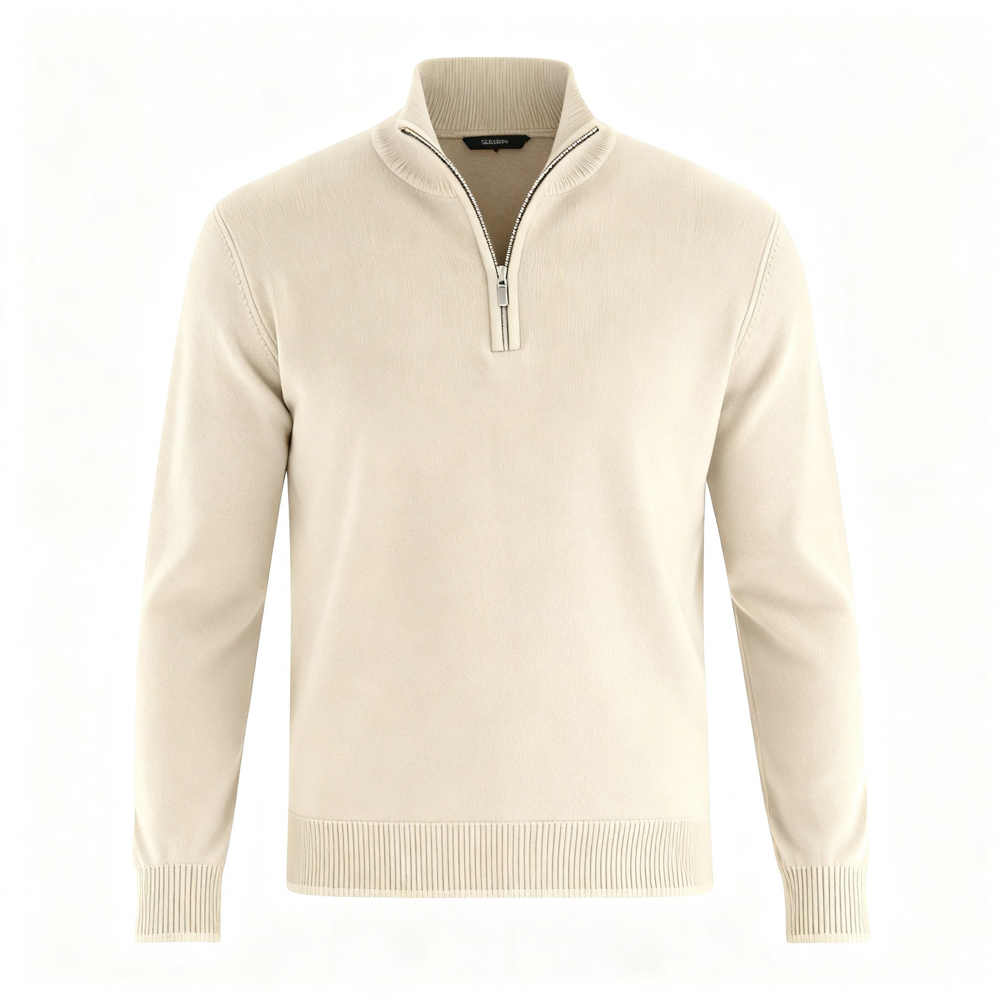 Jason | Men's Quarter-Zip Mock Neck Sweater