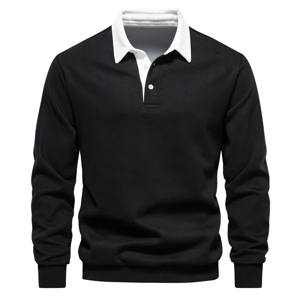Jasper | Men's Long Sleeve Rugby Shirt