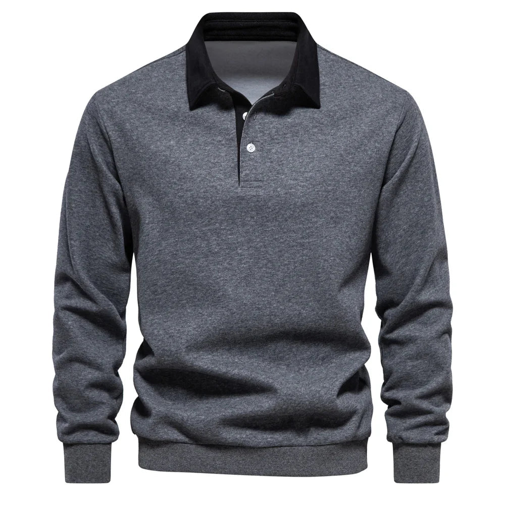 Jasper | Men's Long Sleeve Rugby Shirt