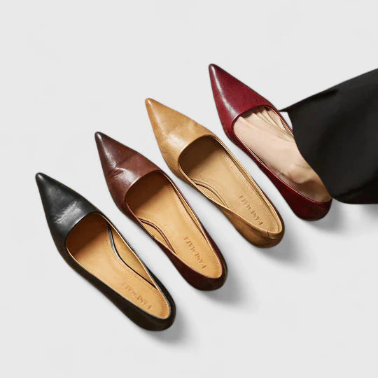 Jayla | Women's Pointed Toe Kitten Heel Dress Shoes