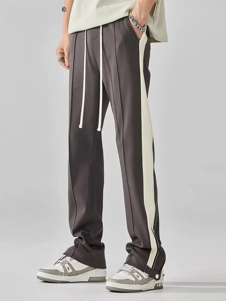 Jesse | Men's Side Stripe Drawstring Pants