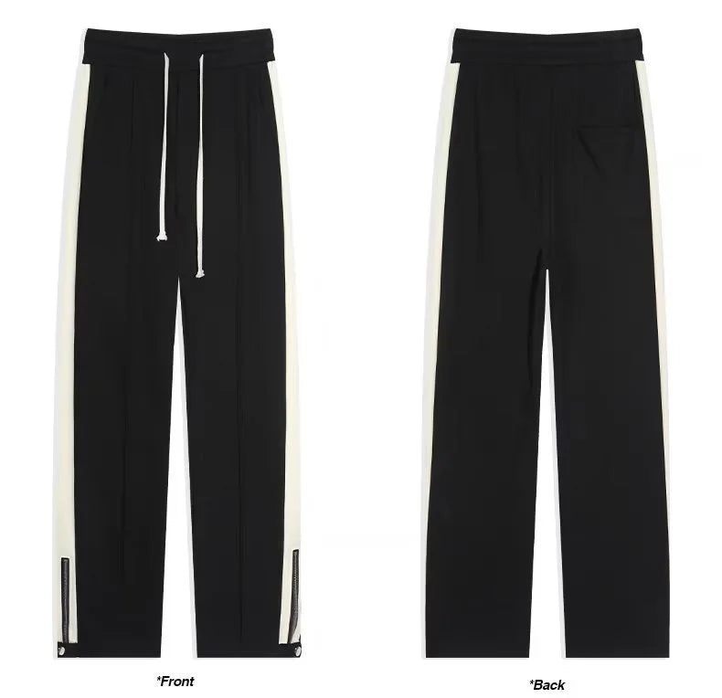Jesse | Men's Side Stripe Drawstring Pants