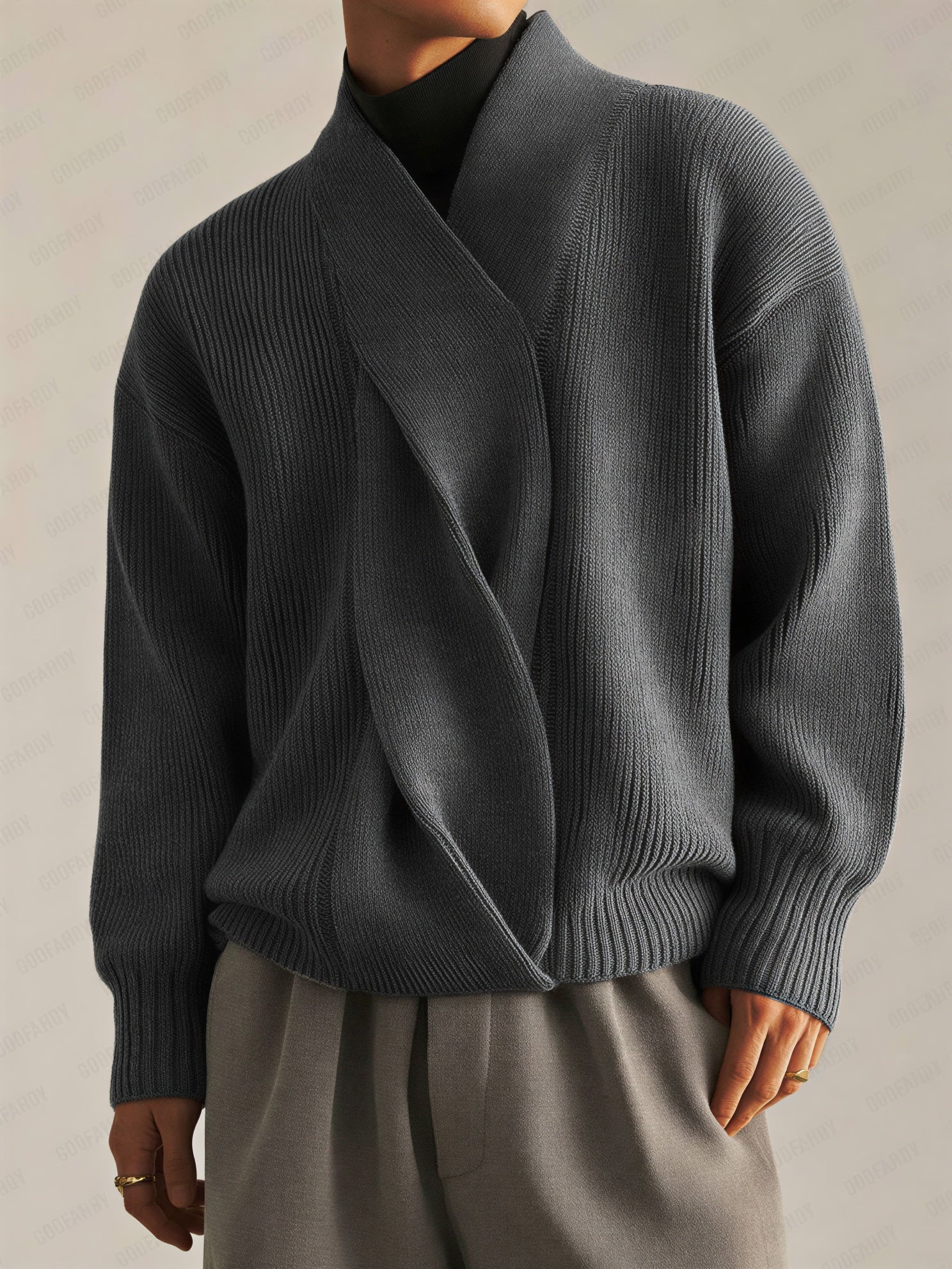 Joey | Men's Shawl Collar Sweater
