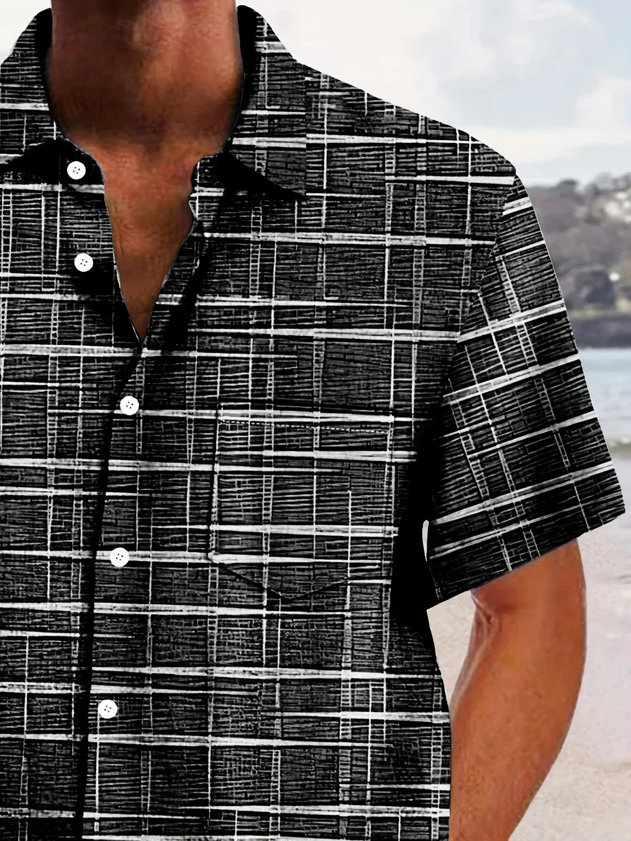 Kane | Men's Button-Down Printed Shirt