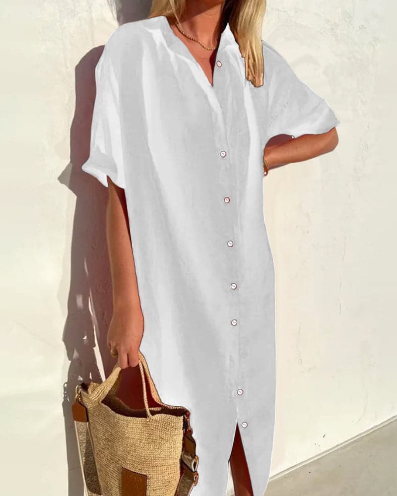 Katelyn | Women's Button-Down Midi Dress