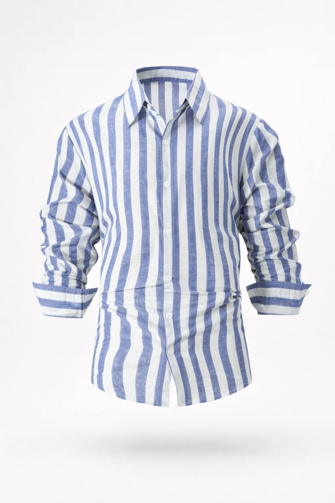 Keegan | Men's Button-Down Striped Shirt