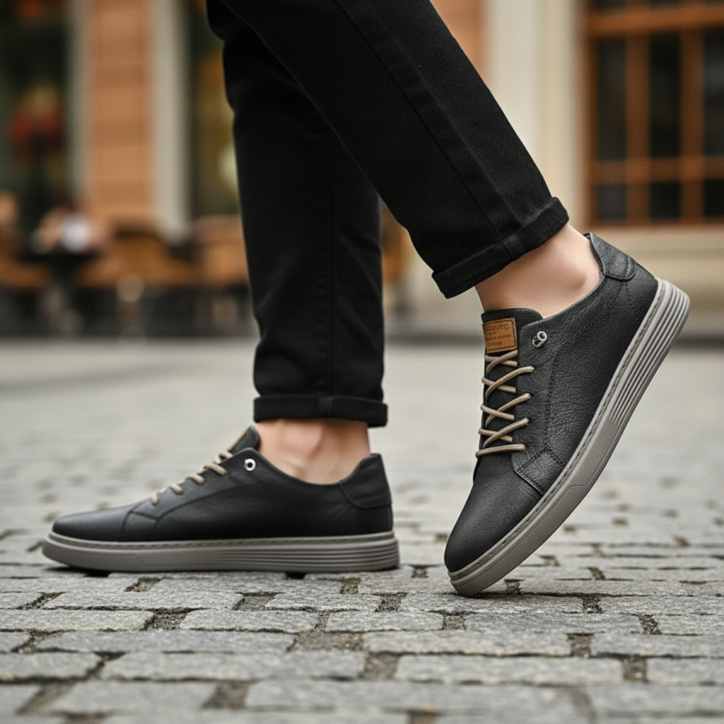 Keith | Men's Lace-Up Casual Sneakers